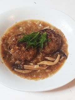 和風煮込みハンバーグ-レシピのメイン写真