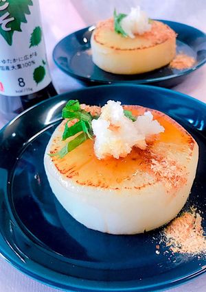 大根ステーキの下ろしと青じそドレッシング-レシピのメイン写真