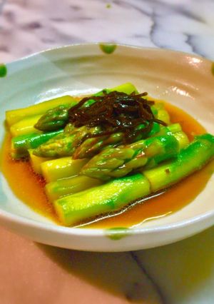 No2222アスパラ塩昆布マリネ-レシピのメイン写真