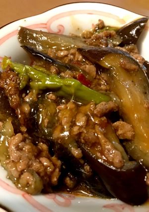 ウスターソース入り麻婆茄子-レシピのメイン写真