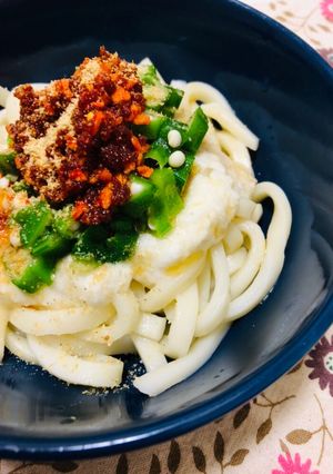 ネバネバピリ辛混ぜうどん-レシピのメイン写真