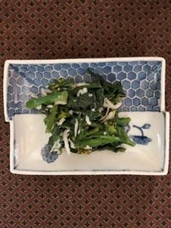 菜の花としらすの炒め蒸し-レシピのメイン写真