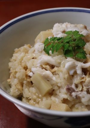 油揚げ入り♪鯛めし+筍ご飯=鯛めし筍ご飯-レシピのメイン写真