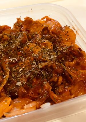 簡単 豚肉ケチャップ丼-レシピのメイン写真