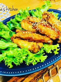 手羽中の甘辛焼き-レシピのメイン写真