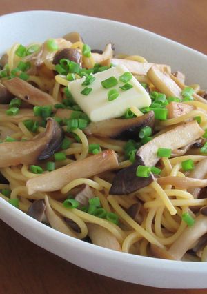 たっぷりきのこの和風だし醤油パスタ-レシピのメイン写真