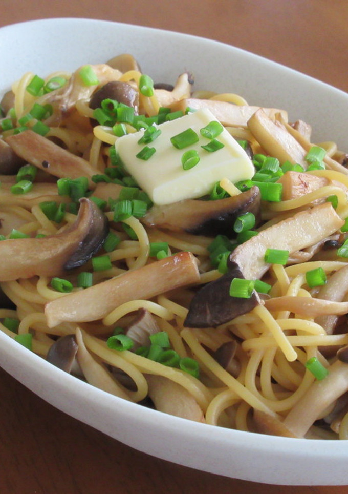 たっぷりきのこの和風だし醤油パスタ-レシピのメイン写真