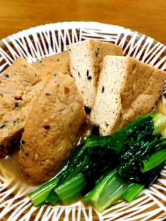 がんもどきの煮物 小松菜添え *☻*-レシピのメイン写真