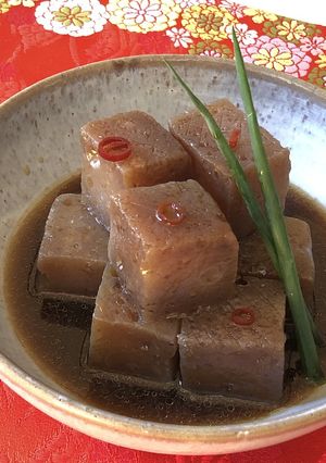 甘辛のこんにゃく-レシピのメイン写真
