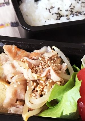 お弁当に♬青じそドレッシングで豚バラ炒め-レシピのメイン写真