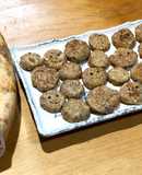 蓮根の絞りかすx人参x豆腐のベジバーグ