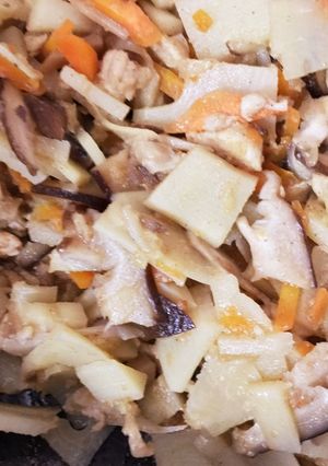 筍炊き込みご飯-レシピのメイン写真