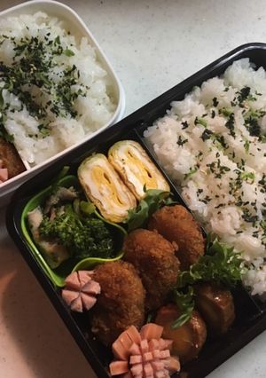 高校生お弁当（2019.4.17）-レシピのメイン写真