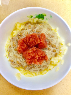 納豆明太卵かけごはん-レシピのメイン写真