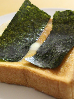 味にアクセント 海苔トースト-レシピのメイン写真