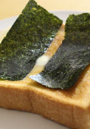 味にアクセント 海苔トースト-レシピのメイン写真
