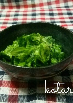 レタスの漬物-レシピのメイン写真