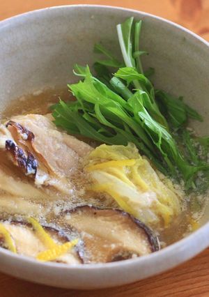 シェフ直伝！鶏の豆乳スープ仕立て-レシピのメイン写真