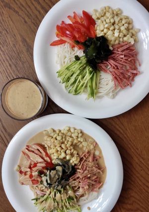 おそうめん 　 ごま風たれ♪-レシピのメイン写真