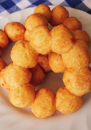 なんちゃって♪簡単もちもちポンデリング-レシピのメイン写真