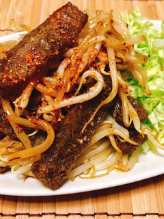 凍りこんにゃくの焼肉という概念-レシピのメイン写真