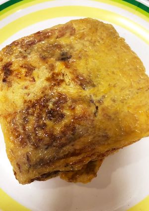 友人に教わった厚焼き玉子-レシピのメイン写真