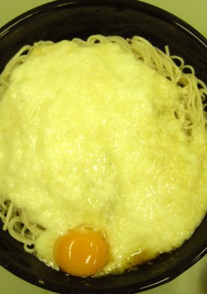 とろろ蕎麦（200円ランチ）-レシピのメイン写真