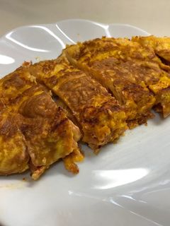 キムチとチーズとマヨのふわふわ卵焼き-レシピのメイン写真