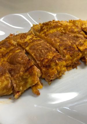 キムチとチーズとマヨのふわふわ卵焼き-レシピのメイン写真