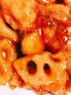 れんこんと鶏肉の甘酢あん-レシピのメイン写真