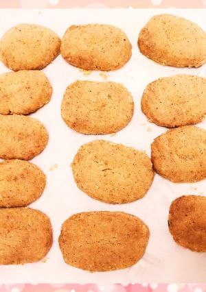 塩キャラメルマキアートさくほろクッキー♪-レシピのメイン写真