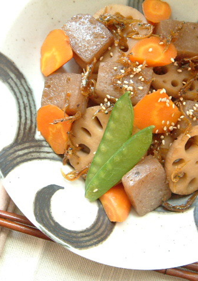 れんこんの炒め煮-レシピのメイン写真
