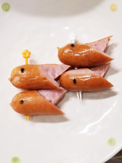 お弁当に❣️ウインナーの飾り切り☆お魚-レシピのメイン写真