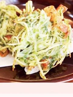 簡単!ちくわとじゃがいものかき揚げ-レシピのメイン写真