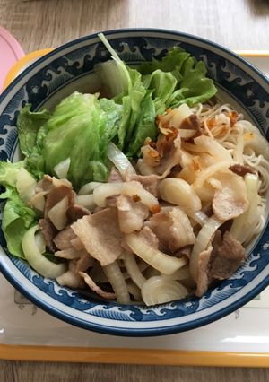 野菜たっぷりあったかそうめん-レシピのメイン写真