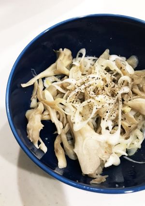 時短！長ネギと舞茸のうま塩あえ-レシピのメイン写真