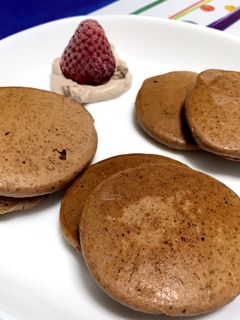 ふわふわ♡ココアパンケーキ-レシピのメイン写真