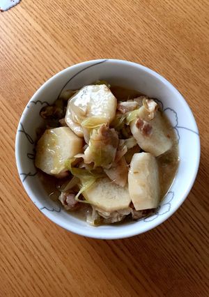 簡単✨長芋と豚肉の優しい煮物-レシピのメイン写真