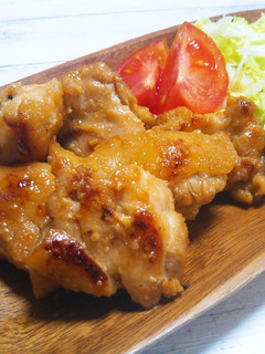 お弁当にも☆鶏肉のにんにく味噌漬け焼き-レシピのメイン写真