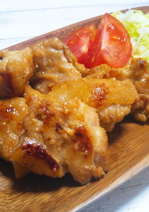 お弁当にも☆鶏肉のにんにく味噌漬け焼き-レシピのメイン写真