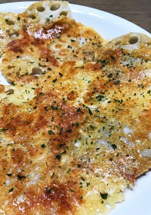 レンコンパリパリチーズ焼き-レシピのメイン写真