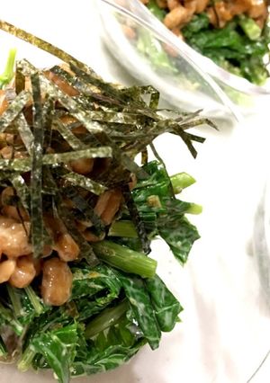 明日葉納豆-レシピのメイン写真