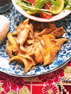 セロリ入り★マヨ入り生姜焼き-レシピのメイン写真