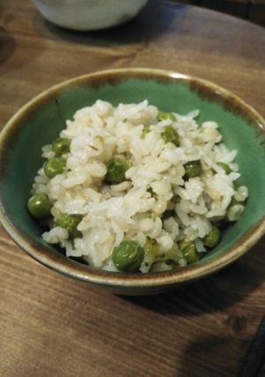 香りきわだつ！グリンピースごはん-レシピのメイン写真