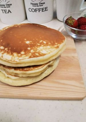 簡単ヨーグルトのパンケーキ-レシピのメイン写真