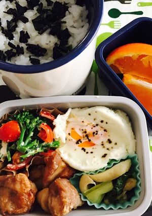揚げずに唐揚げ弁当-レシピのメイン写真
