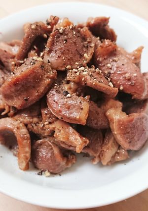 セブン風 砂肝黒胡椒焼き★おつまみ☆冷凍-レシピのメイン写真