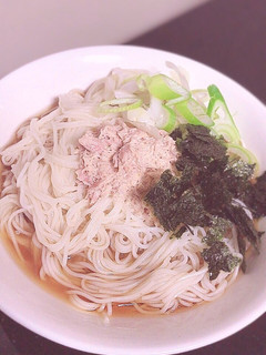 冷たくて美味しい❁簡単ツナマヨそうめん-レシピのメイン写真