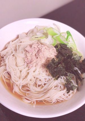 冷たくて美味しい❁簡単ツナマヨそうめん-レシピのメイン写真