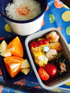 はんぺんカサ増し簡単海老カツ弁当-レシピのメイン写真